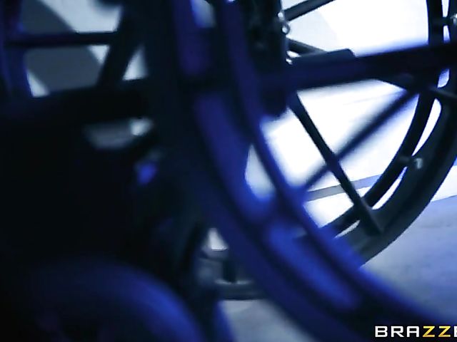 Strict big tits pornstar Nicole Aniston trains helpless Xander Corvus