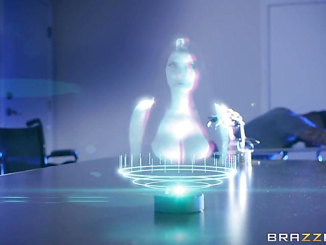 Strict big tits pornstar Nicole Aniston trains helpless Xander Corvus