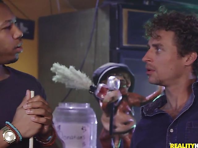 Billiard bar anal with teen Emily Willis getting shared by black and white guys