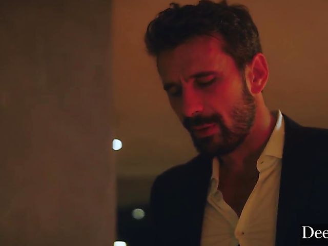 Latex threesome in the dark with Kayden Kross and Aidra Fox