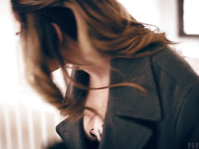 Nasty daughter with pierced nipples Athena Faris gets nailed by Derrick Pierce