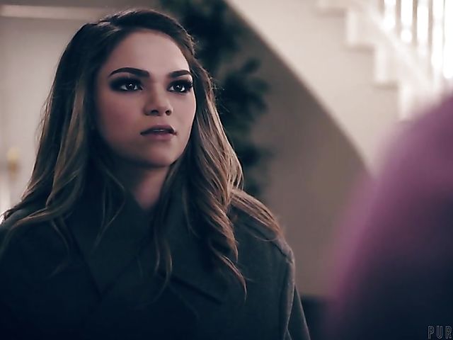 Nasty daughter with pierced nipples Athena Faris gets nailed by Derrick Pierce