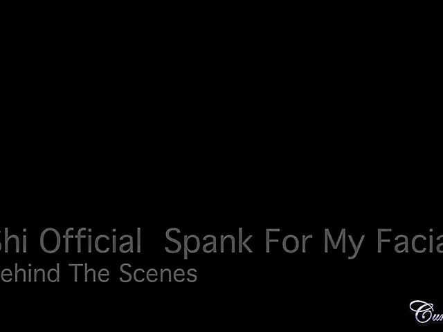 Shi Official - Freshly spanked schoolgirl facial