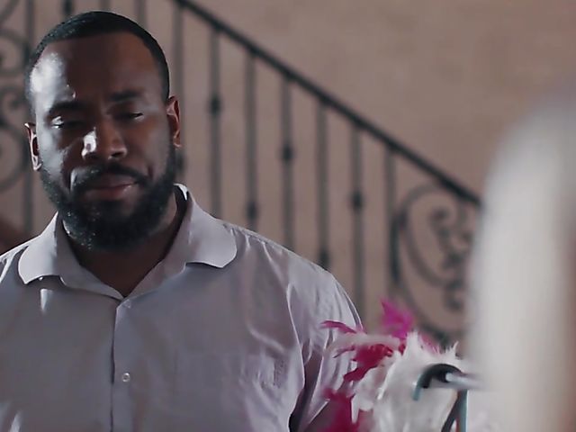 Interracial blonde and black fuck session with Jovan Jordan and Gemma Parker