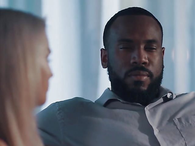 Interracial blonde and black fuck session with Jovan Jordan and Gemma Parker