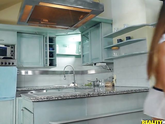 Small tits lesbian roommates Angel Emily and Talia Mint go to bed