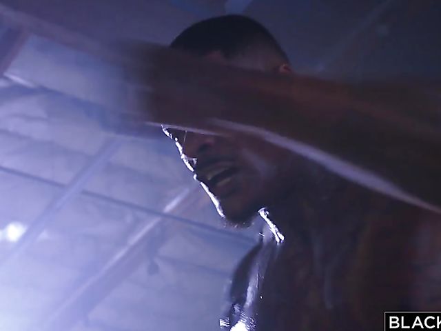 Interracial DP foursome in the gym with wet Riley Reid and Gabbie Carter