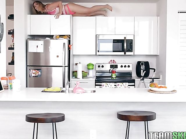 Hide and seek fuck with extra small teen Kara Lee