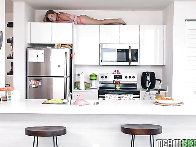 Hide and seek fuck with extra small teen Kara Lee