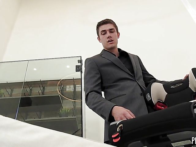 Petite asian model Elle Voneva rides a cock to get the job