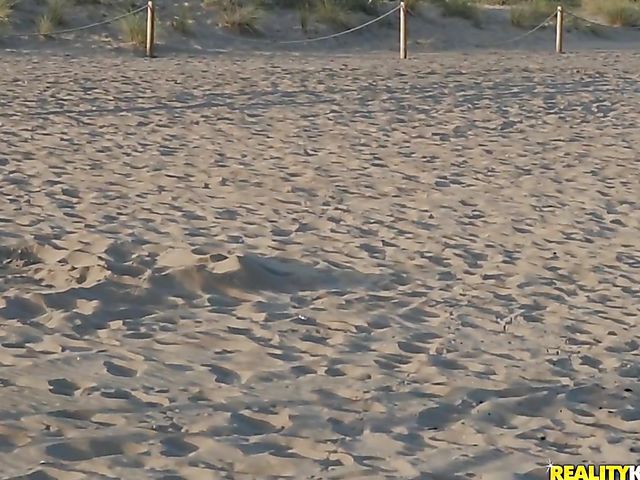 Topless beach girl with big naturals Liya Silver loves intense fucking