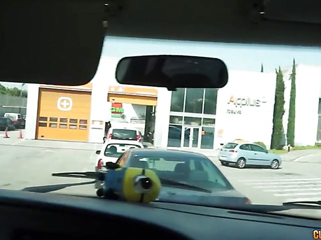 Van fuck with easy redhead girl Susana Melo