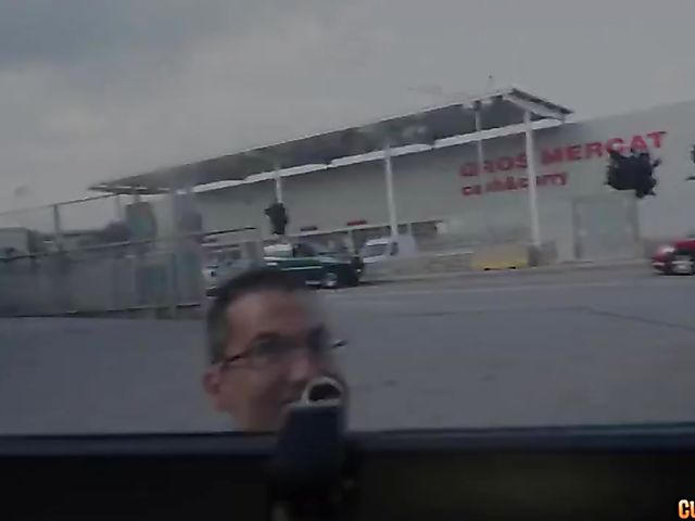 Van fuck with easy redhead girl Susana Melo