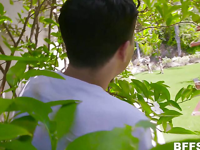 FFFM  teen foursome with rugby girls Abby Adams, Aria Carson and Amber Summers