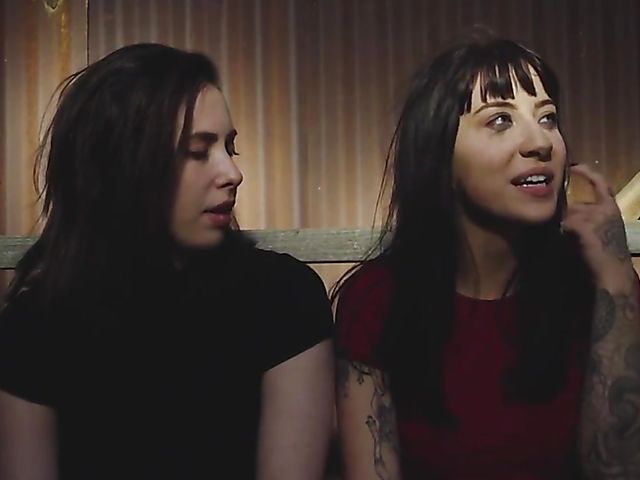 Charlotte Sartre and Casey Calvert BDSM experience with a stranger