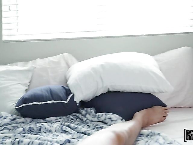 Curly hair latina teen Ella Cruz needs a juicy cock