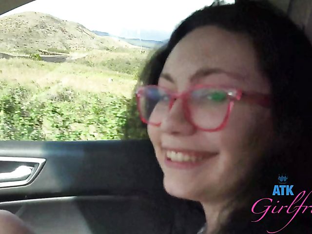 POV fucking fun with his raven-haired girlfriend Lenna Lux