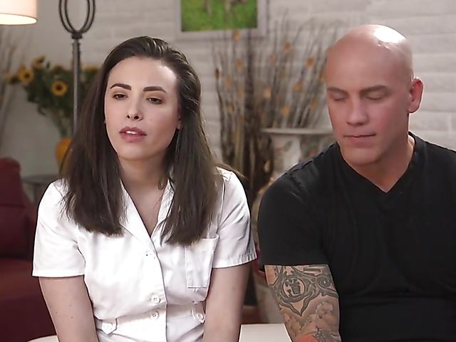 Casey Calvert - Nurse bondage and tied anal in the hospital with Zach Wild