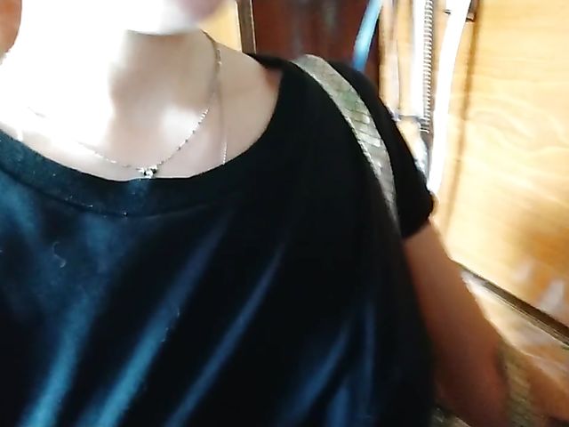 Russian amateur goes out with ben wa balls in her vagina