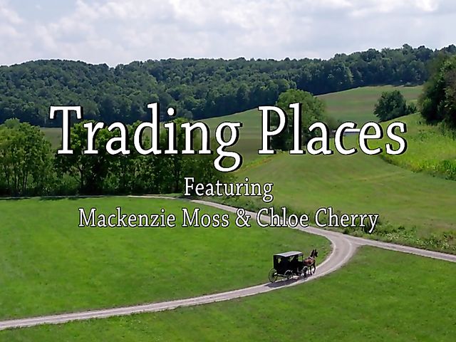 Amish teen maid Mackenzie Moss eats Chloe Cherry's snatch before threesome