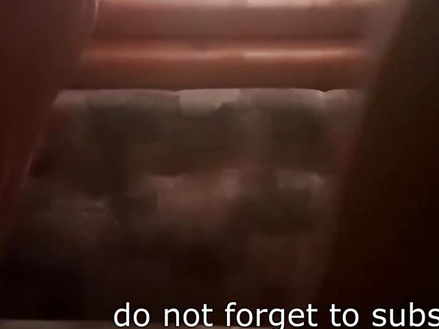 Russian homemade sex in the dark in the wooden house