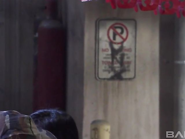 Carmina Kai's tight asian pussy for a military guy