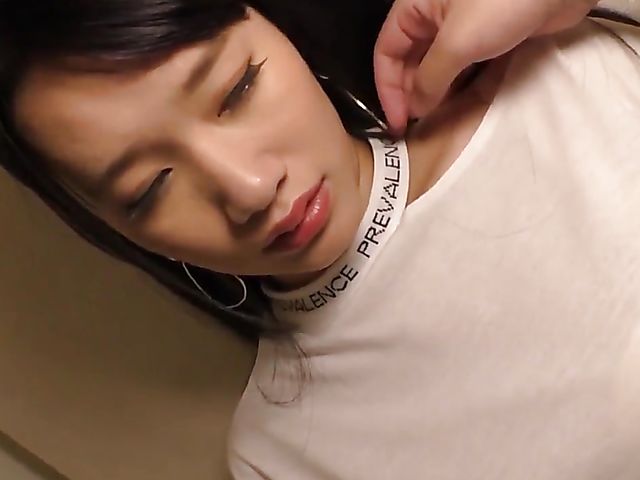 Teen japanese beauty with nice titties Yua Takanashi doing it