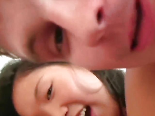 Enthusiastic asian teen Katherine Lee goes hardcore