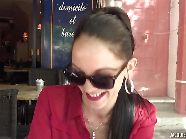 Stockings and high heels fuck with easy French girl Marion