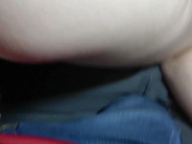 Chubby woman with heavy titites sucks and fucks a fake cock POV