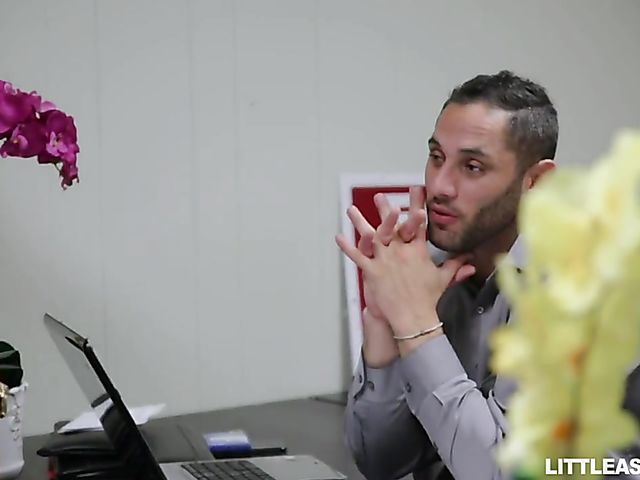 Office fuck with asian slut with glasses Lexi Mansfield