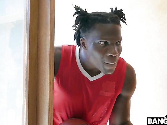 Interracial cheerleader Carmen Rae gets caught fingering and takes a big black one