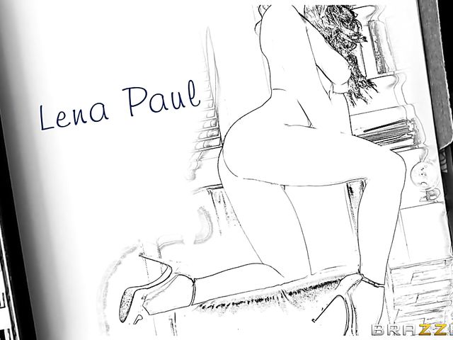 Busty office slut Lena Paul spreads her legs to take it