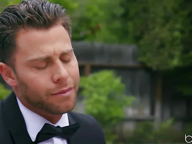 Aidra Fox - Hot brunette fuck by the pool on the wedding day