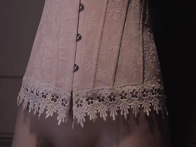 Blindfolded and handcuffed beauty Stella Cox is his perfect sex slave