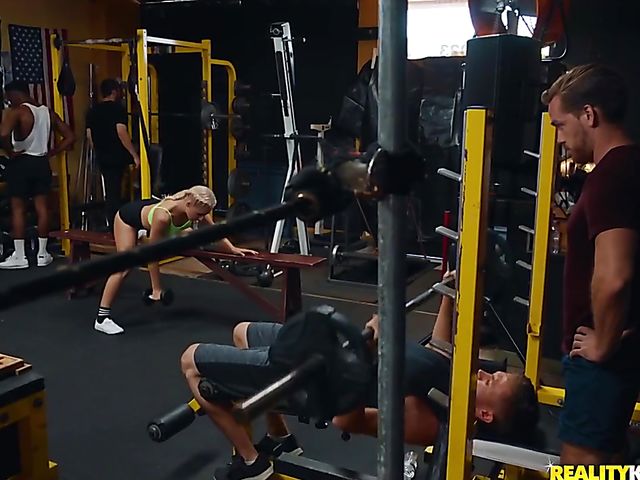 Gym fuck session with fitness girl Abella Danger