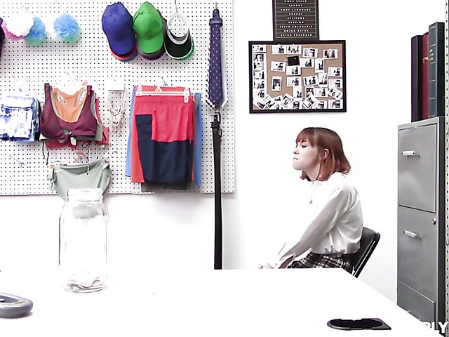 Anal punishment for shy shoplifter Alexa Nova