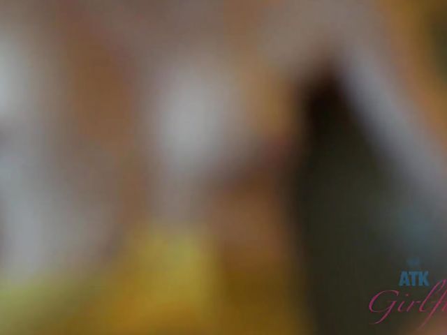 Innocent looking teen blonde from ATK Girlfriends Kate Bloom