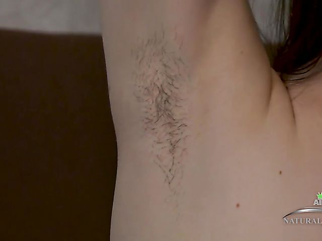 ATK Hairy model Marceline Moore flaunts her bush and breasts