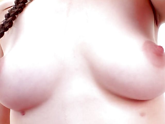 Lily Glee - Pigtailed schoolgirl anal fucked nice and hard