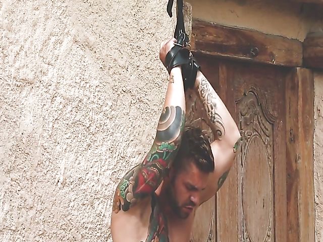 Male slave Juan gets his uncut cock stroked and sucked by sensual asian mistress Katana