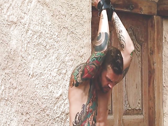 Male slave Juan gets his uncut cock stroked and sucked by sensual asian mistress Katana