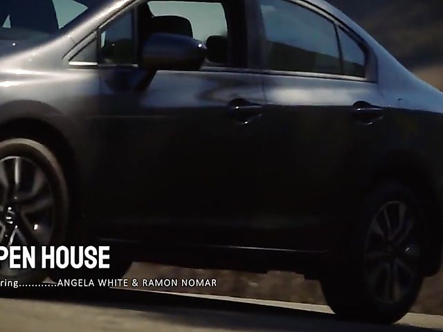 Big natural tits brunette Angela White fucks with a real passion