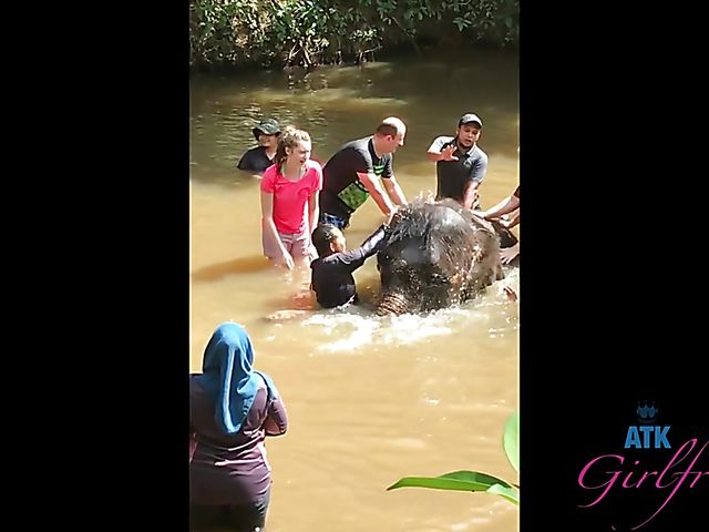 Behind the scenes of Elena Koshka's ATK girlfriend experience