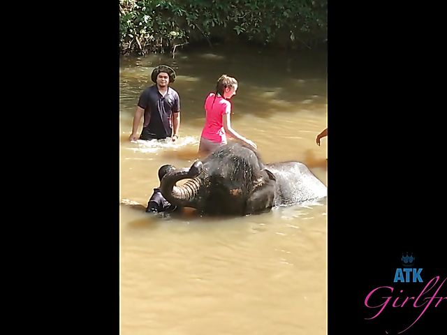 Behind the scenes of Elena Koshka's ATK girlfriend experience