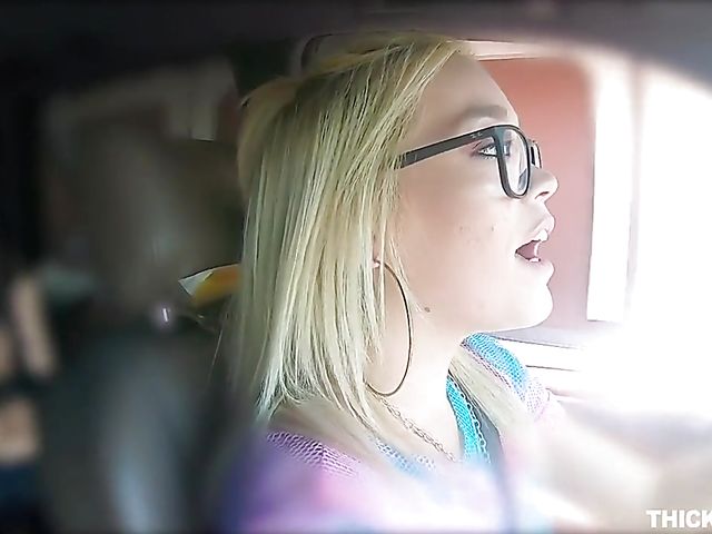 Oiled ass teen blonde Katie Kush gets shagged by Zac Wild