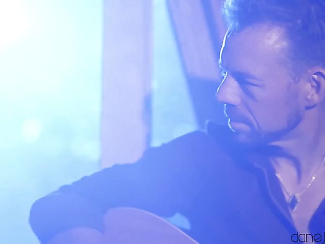 Romantic blowjob in the dark and standing fuck with Nelly Kent