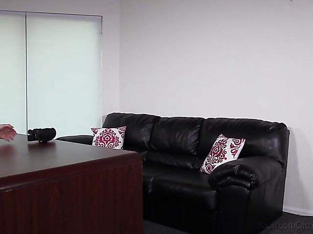 Casting anal penetration in front of the camera with pierced newbie Rachel