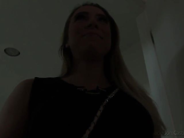 Casting anal penetration in front of the camera with pierced newbie Rachel