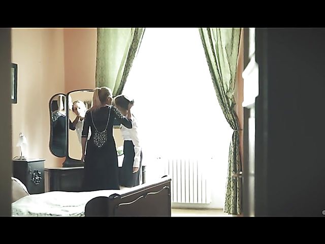 The art of vaginal lesbian fisting up close with Cherry Kiss and Kinuski